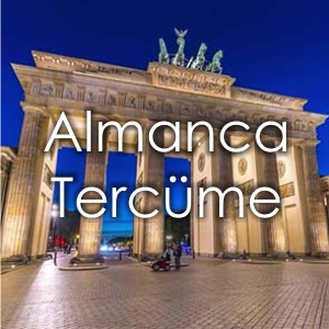 Almanca Tercme Fiyat zmir eviri Brosu